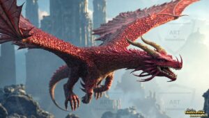 Dragons Art – 16×9 #0235