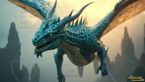 Dragons Art – 16×9 #0242