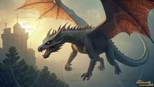 Dragons Art – 16×9 #0246