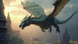 Dragons Art – 16×9 #0267
