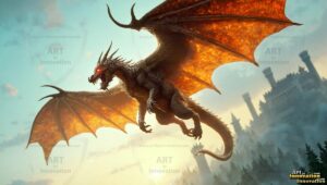 Dragons Art – 16×9 #0277