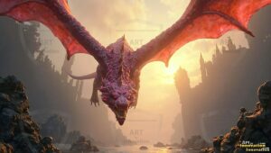 Dragons Art – 16×9 #0282
