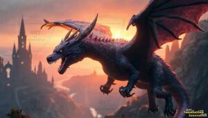 Dragons Art – 16×9 #0283