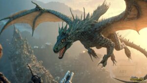Dragons Art – 16×9 #0286