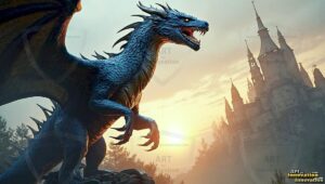 Dragons Art – 16×9 #0296