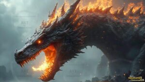 Dragons Art – 16×9 #0353