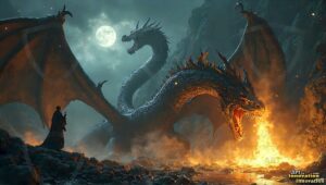 Dragons Art – 16×9 #0358