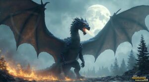 Dragons Art – 16×9 #0372