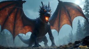 Dragons Art – 16×9 #0373