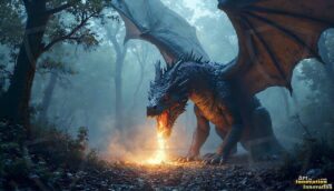 Dragons Art – 16×9 #0418