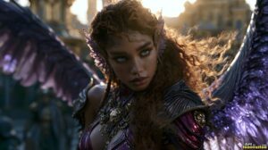 Angels from Above – Female Angel Art – AI Fantasy Art