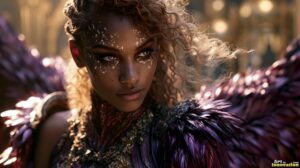 Angels from Above – Female Angel Art – AI Fantasy Art