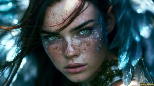 Angels from Above – Female Angel Art – AI Fantasy Art