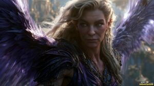 Angels from Above – Female Angel Art – AI Fantasy Art
