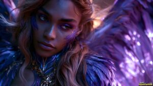 Angels from Above – Female Angel Art – AI Fantasy Art