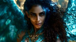 Angels from Above – Female Angel Art – AI Fantasy Art