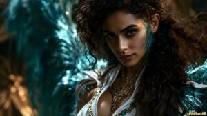 Angels from Above – Female Angel Art – AI Fantasy Art