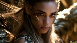 Angels from Above – Female Angel Art – AI Fantasy Art
