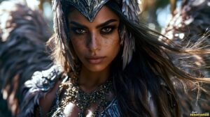 Angels from Above – Female Angel Art – AI Fantasy Art