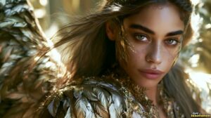 Angels from Above – Female Angel Art – AI Fantasy Art