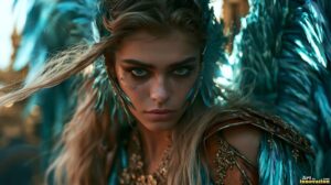 Angels from Above – Female Angel Art – AI Fantasy Art