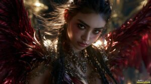 Angels from Above – Female Angel Art – AI Fantasy Art