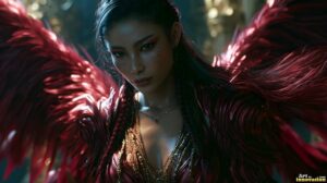 Angels from Above – Female Angel Art – AI Fantasy Art