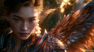 Angels from Above – Female Angel Art – AI Fantasy Art