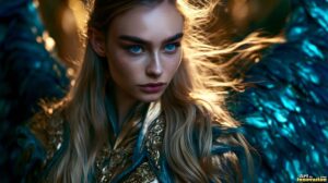 Angels from Above – Female Angel Art – AI Fantasy Art