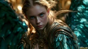 Angels from Above – Female Angel Art – AI Fantasy Art