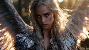 Angels from Above – Female Angel Art – AI Fantasy Art