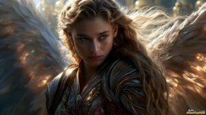 Angels from Above – Female Angel Art – AI Fantasy Art