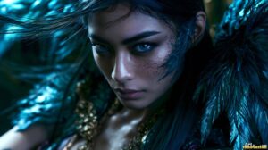 Angels from Above – Female Angel Art – AI Fantasy Art