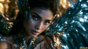 Angels from Above – Female Angel Art – AI Fantasy Art