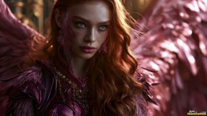 Angels from Above – Female Angel Art – AI Fantasy Art