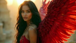 Angels from Above – Female Angel Art – AI Fantasy Art