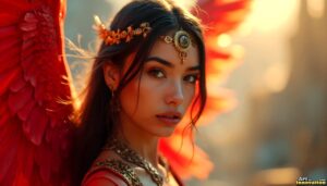 Angels from Above – Female Angel Art – AI Fantasy Art
