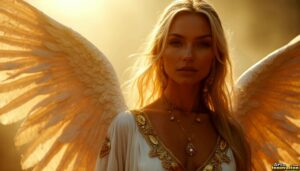 Angels from Above – Female Angel Art – AI Fantasy Art
