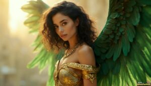 Angels from Above – Female Angel Art – AI Fantasy Art