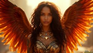 Angels from Above – Female Angel Art – AI Fantasy Art
