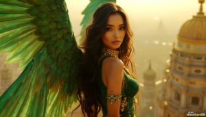 Angels from Above – Female Angel Art – AI Fantasy Art
