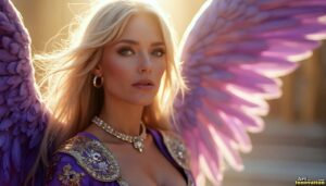 Angels from Above – Female Angel Art – AI Fantasy Art