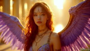 Angels from Above – Female Angel Art – AI Fantasy Art