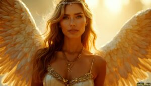 Angels from Above – Female Angel Art – AI Fantasy Art