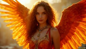 Angels from Above – Female Angel Art – AI Fantasy Art