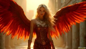 Angels from Above – Female Angel Art – AI Fantasy Art