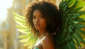 Angels from Above – Female Angel Art – AI Fantasy Art