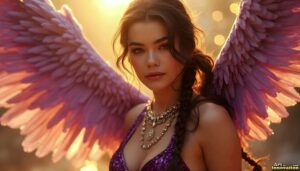Angels from Above – Female Angel Art – AI Fantasy Art
