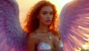 Angels from Above – Female Angel Art – AI Fantasy Art