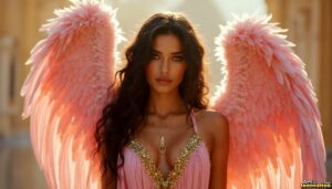 Angels from Above – Female Angel Art – AI Fantasy Art